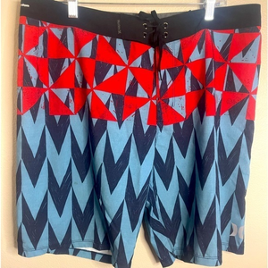 Hurley Phantom Mens Board Shorts size‎ 34 Swim Trunks